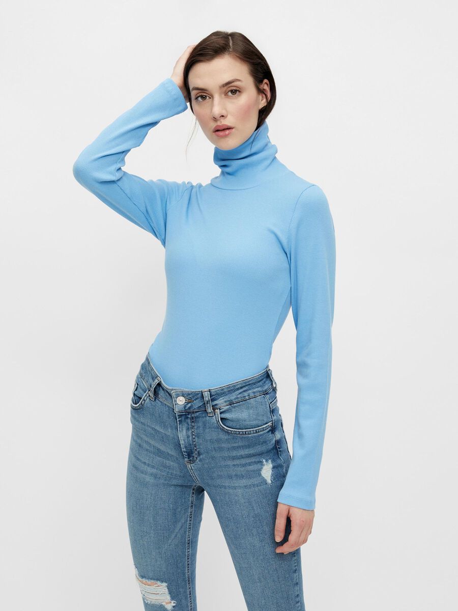 Pieces ROLKRAAG BLOUSE, Little Boy Blue, highres - 17114108_LittleBoyBlue_003.jpg