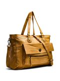 Pieces LEREN REIS TAS, Cognac, highres - 17055349_Cognac_001.jpg