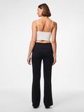 Product image thumbnail - PCMALIVA FLARED TROUSERS, Black | 2