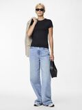 Pieces PCFYLLA NYLON SHORT SLEEVED TOP, Black, highres - 17157916_Black_007.jpg