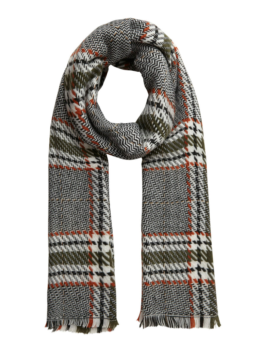 Carousel image - VISGRAAT EN RUITEN SJAAL, Picante | 1