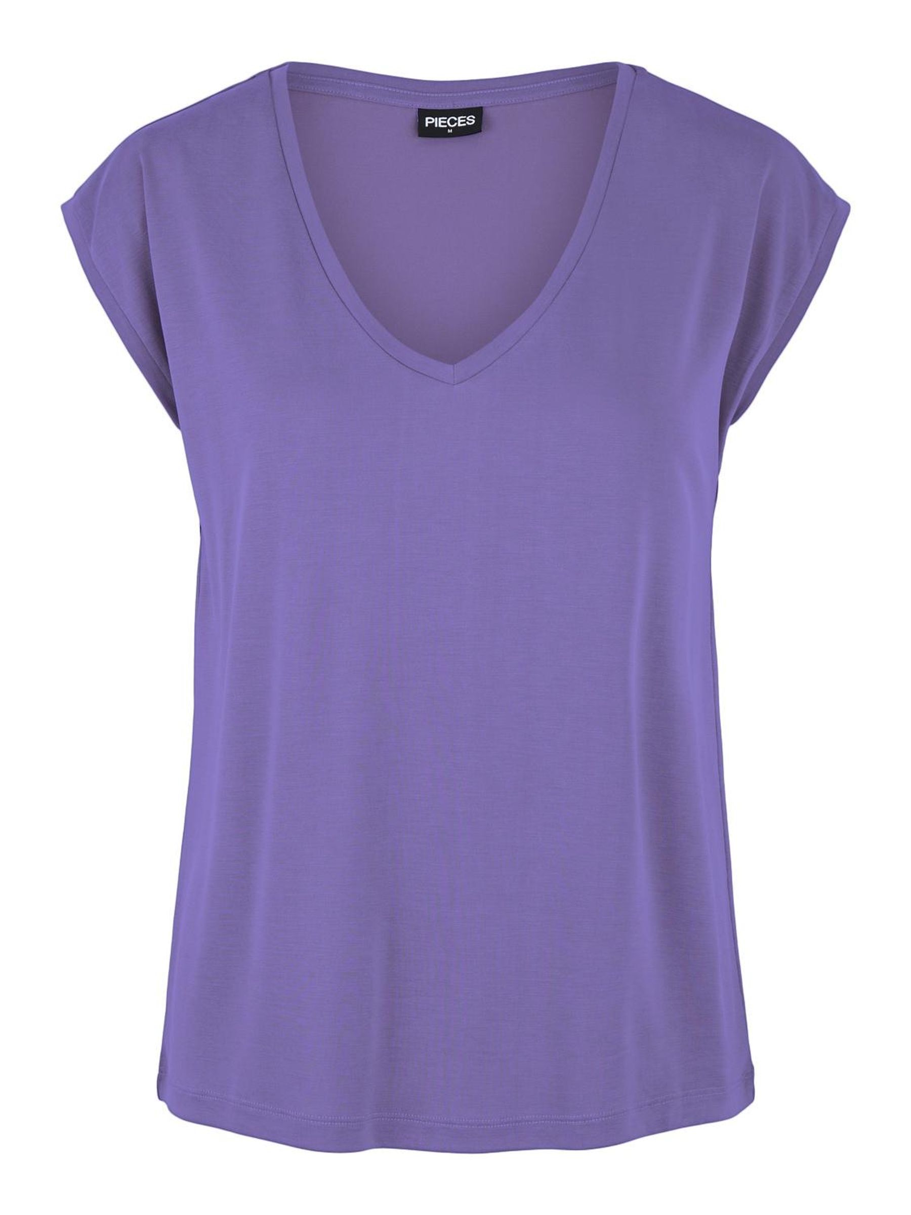 PCKAMALA T SHIRT Purple PIECES Sweden
