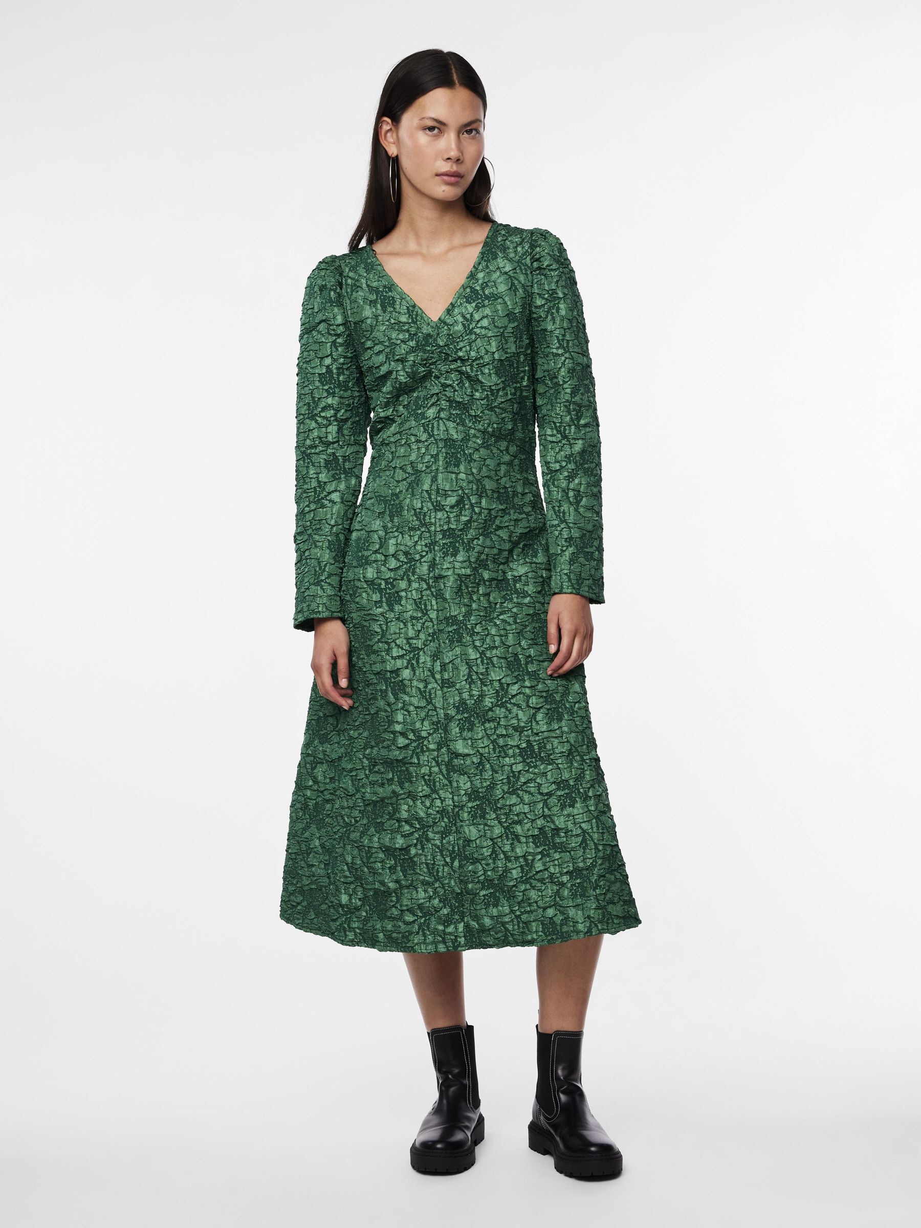 Pieces best sale jurk groen
