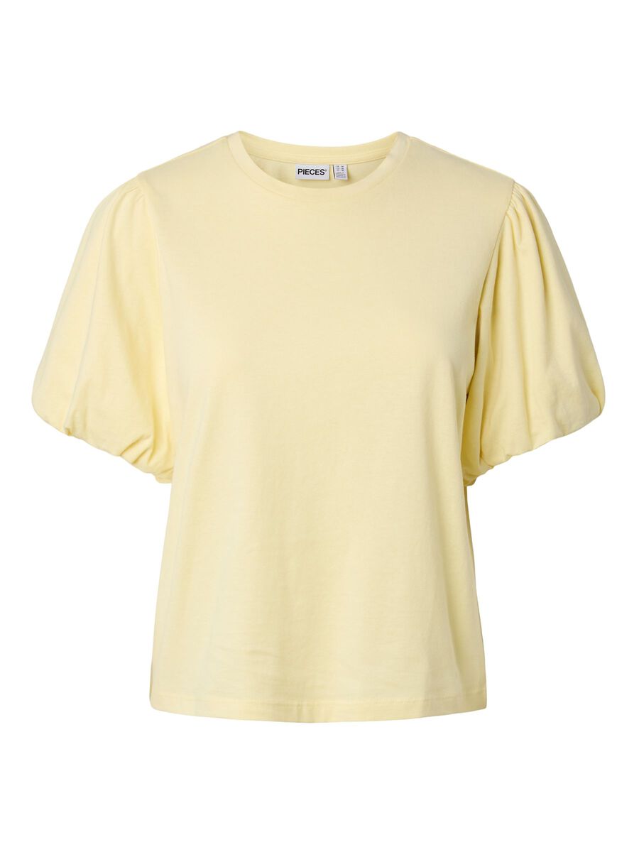 Product carousel image - PCPERNILLA PUFF T-SHIRT, French Vanilla | 1