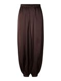 Product image thumbnail - PCFESTA MW SATIN BALLOON TROUSERS, Hot Fudge | 1