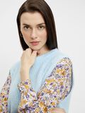 Pieces STICKAD VÄST, Cashmere Blue, highres - 17117579_CashmereBlue_006.jpg