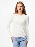 Product image thumbnail - TOP A MANICHE LUNGHE, Coconut Milk | 1