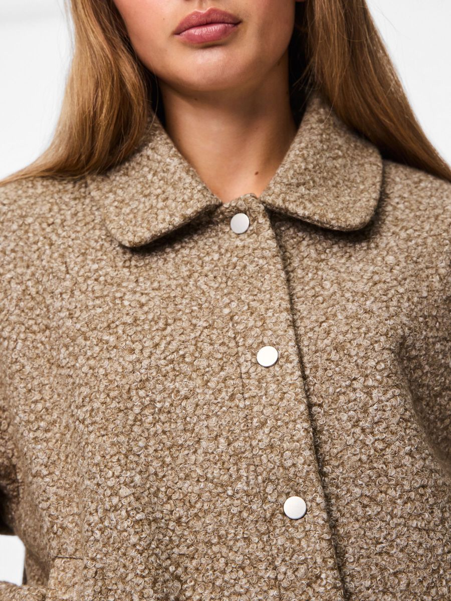Product carousel image - PCNADIA SHORT JACKET, Morel | 2