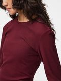 Product image thumbnail 4 PCRUKA LONG SLEEVED TOP, Tawny Port