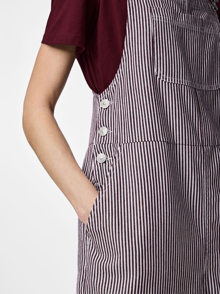 Carousel image - PCALLO STRIPED DUNGAREES, Winetasting | 4