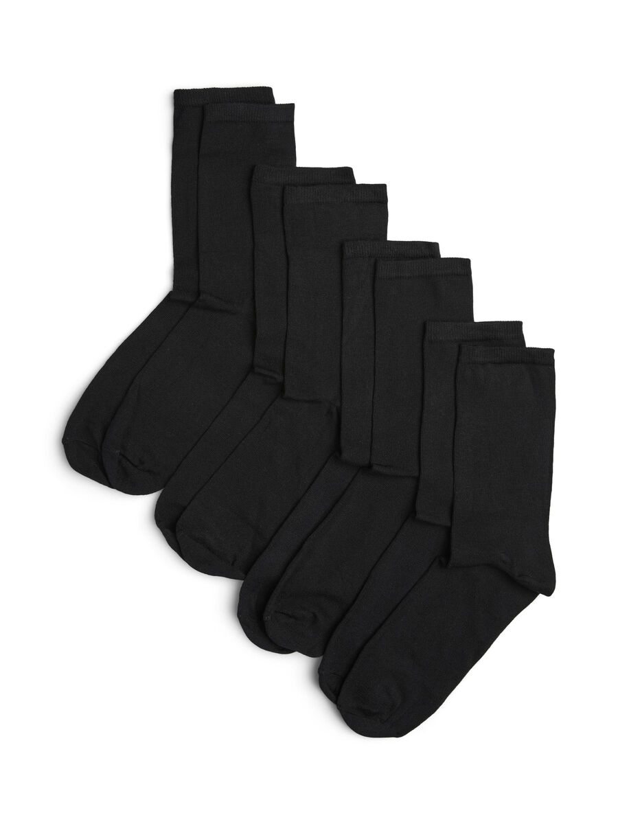 Pieces PCELISA 4-PACK SOCKEN, Black, highres - 17098332_Black_001.jpg