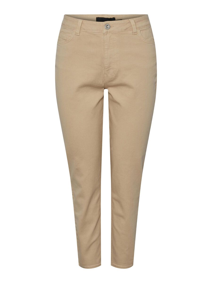Pieces PCKESIA MOM JEANS, Irish Cream, highres - 17133424_IrishCream_001.jpg