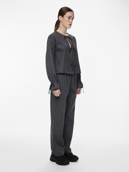 Pieces PCNYS TIE LONG SLEEVED TOP, Magnet, highres - 17150868_Magnet_1120609_005.jpg