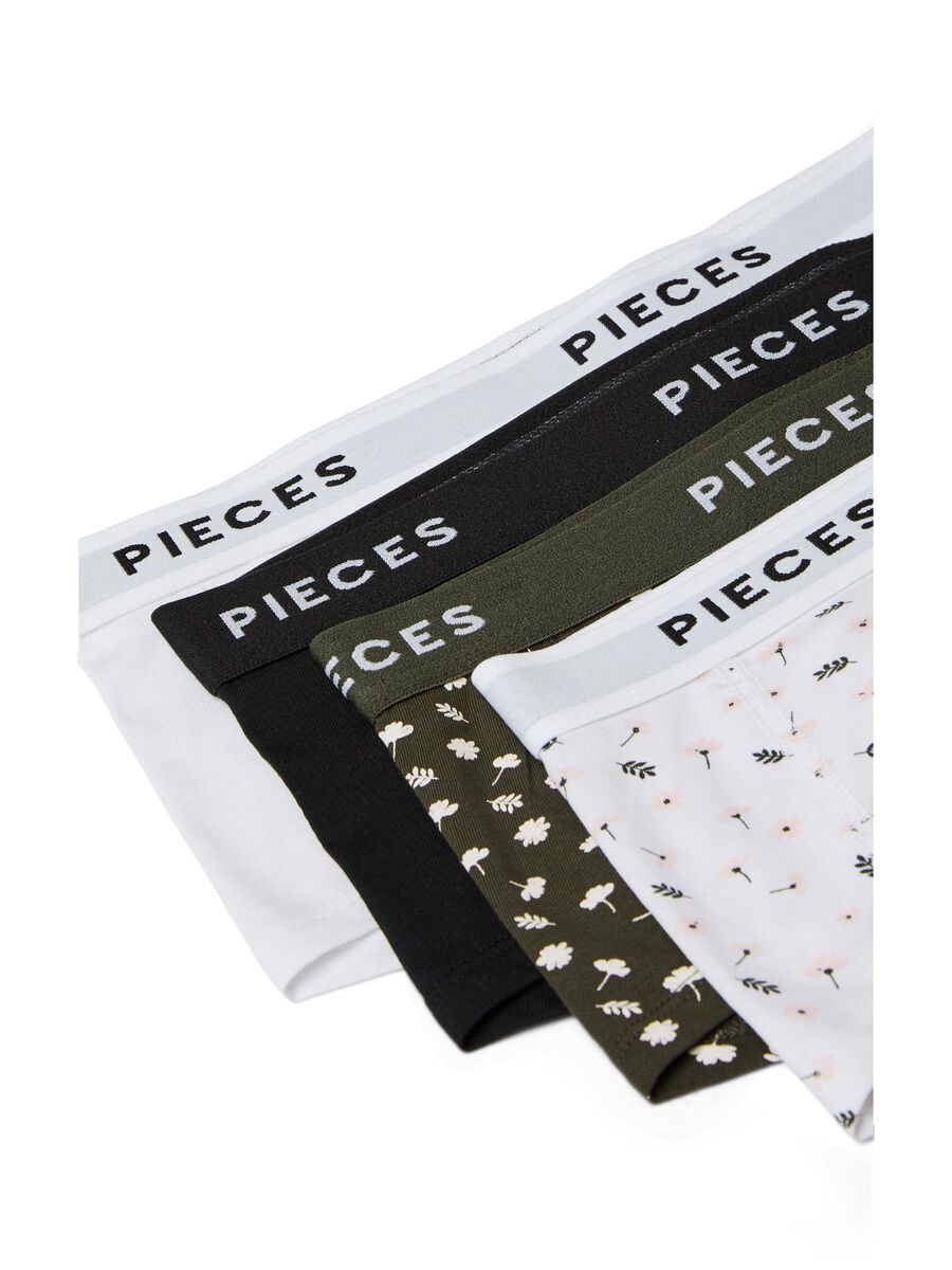 Pieces PCLOGO 4-PACK BOXER SHORTS, Forest Night, highres - 17156241_ForestNight_1223835_004.jpg