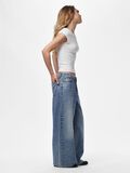 Product image thumbnail 5 PCSKY MW WIDE FIT JEANS, Medium Blue Denim