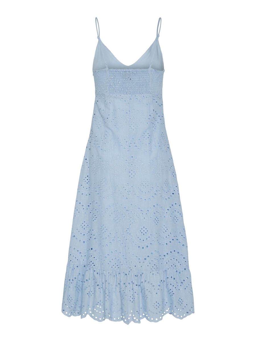 Pieces PCVILDE ÄRMLÖS KLÄNNING, Cashmere Blue, highres - 17156565_CashmereBlue_002.jpg