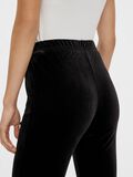 Pieces PCGIGI VELVET FLARED TROUSERS, Black, highres - 17122618_Black_007.jpg