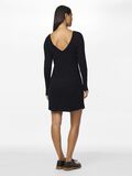 Pieces PCPRISTA KNITTED DRESS, Black, highres - 17154212_Black_004.jpg