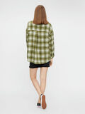 Pieces CHECKED SHIRT, Deep Lichen Green, highres - 17110661_DeepLichenGreen_820533_004.jpg