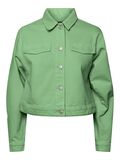 Pieces PCTESSIE DENIM JACKET, Absinthe Green, highres - 17133488_AbsintheGreen_001.jpg