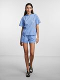 Pieces PCLILLA BLUSE MIT KURZEN ÄRMELN, Cornflower Blue, highres - 17139615_CornflowerBlue_005.jpg