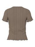 Pieces PCMARIE POINTELLE T-SHIRT, Morel, highres - 17152053_Morel_002.jpg