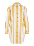 Pieces OVERSIZED STRIPED SHIRT, Nugget Gold, highres - 17113377_NuggetGold_847015_001.jpg