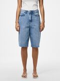 Pieces PCTASHA MW BAGGY JEANSSHORTS, Light Blue Denim, highres - 17157255_LightBlueDenim_003.jpg