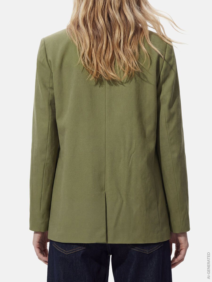 Carousel image 4 PCBOSELLA LOOSE BLAZER, Sphagnum