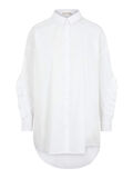 Pieces RUFFLED SLEEVE SHIRT, Bright White, highres - 17107921_BrightWhite_001.jpg