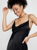 Pieces GEDRAPEERDE VOORKANT SLIPDRESS, Black, highres - 17100433_Black_006.jpg