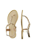 Pieces LEREN SANDALEN, Gold Colour, highres - 17104871_GoldColour_005.jpg