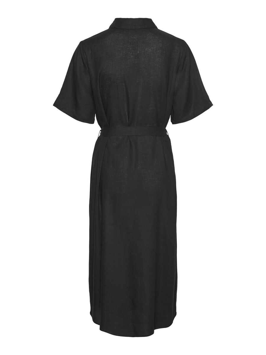 Pieces PCPIA SHIRT DRESS, Black, highres - 17152063_Black_002.jpg
