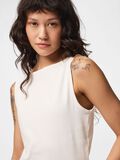Product image thumbnail 4 PCMAY BOATNECK  SLEEVELESS TOP, Cloud Dancer