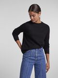 Pieces PCJULIANA KNITTED PULLOVER, Black, highres - 17126277_Black_003.jpg