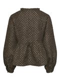 Pieces PCNIBE LONG SLEEVED BLOUSE, Black Olive, highres - 17138808_BlackOlive_002.jpg