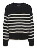 Pieces PCLINE KNITTED PULLOVER, Black, highres - 17136138_Black_1019821_001.jpg