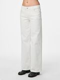 Pieces PCSELMA LW WIDE FIT JEANS, Bright White, highres - 17155104_BrightWhite_003.jpg