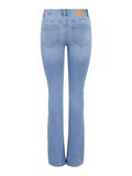 Pieces PCPEGGY MID WAIST FLARED JEANS, Light Blue Denim, highres - 17111066_LightBlueDenim_002.jpg