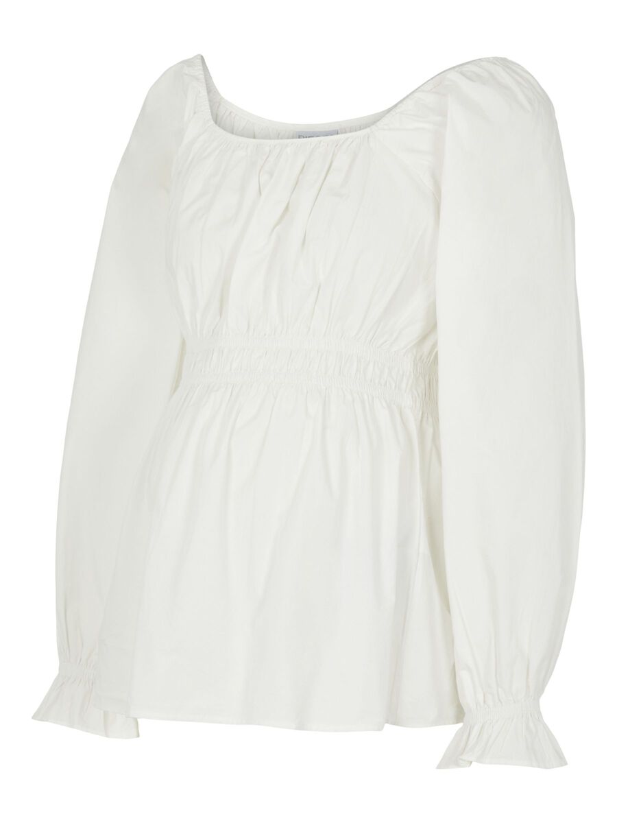 MAMA.LICIOUS Pcmlaerke Vente-top Kvinder White