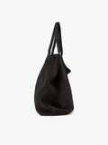 Pieces RECHTECKIGER WILDLEDER SHOPPER, Black, highres - 17101814_Black_004.jpg