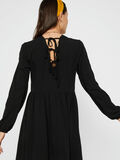 Pieces TIE BACK MINI DRESS, Black, highres - 17106822_Black_007.jpg