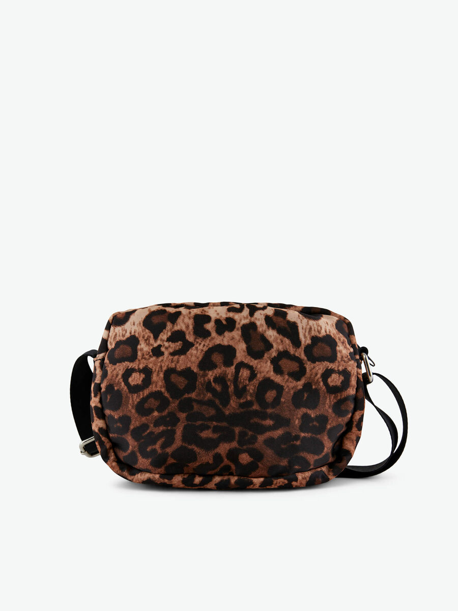 Pieces LEOPARD PRINT CROSSBODY BAG, Black, highres - 17117266_Black_883966_002.jpg