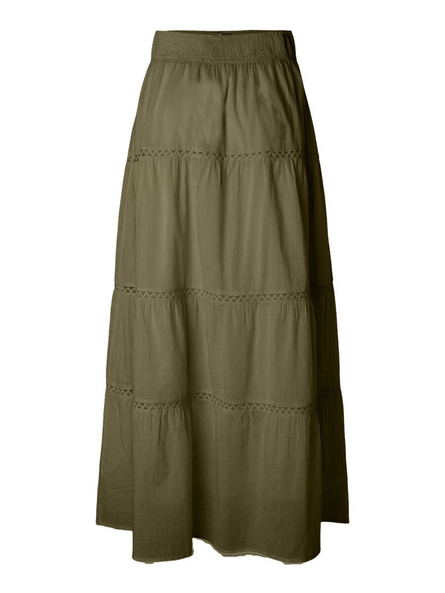 Carousel image - PCASTRID MAXI SKIRT, Burnt Olive | 5