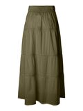 Product image thumbnail - PCASTRID MAXI SKIRT, Burnt Olive | 5