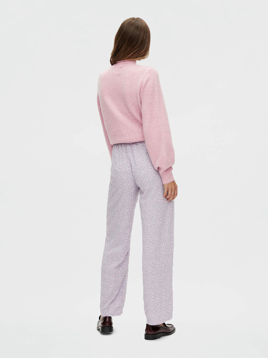 Pieces PCLALA WIDE-LEG TROUSERS, Orchid Bloom, highres - 17122496_OrchidBloom_921228_004.jpg