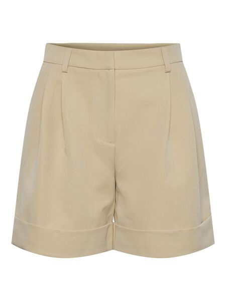 Pieces PCKYZA HIGH WAISTED SHORTS, Irish Cream, highres - 17137657_IrishCream_001.jpg