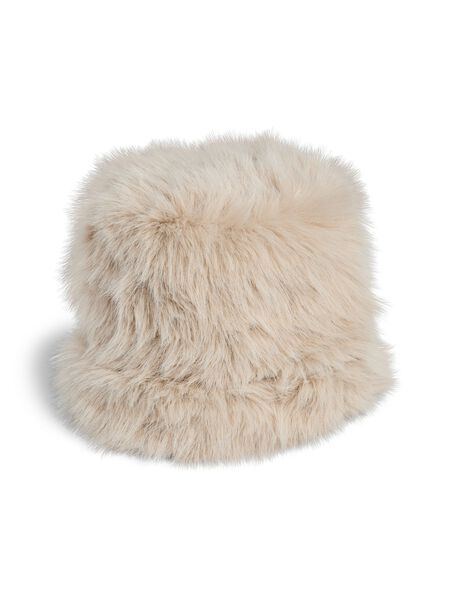 Pieces PLUSH FLUFFY HAT, Porpoise, highres - 17164416_Porpoise_1274363_001.jpg