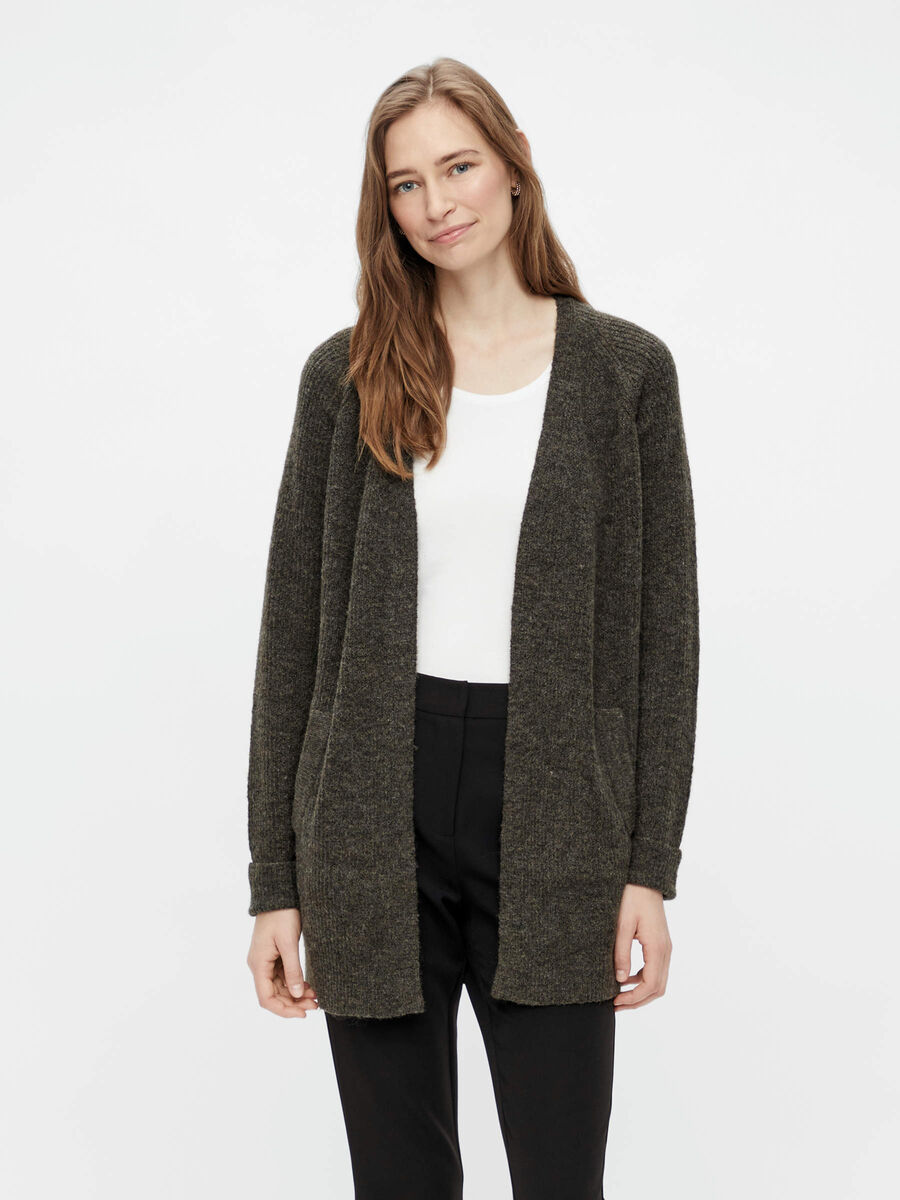 Pieces CARDIGAN, Black Olive, highres - 17098266_BlackOlive_003.jpg