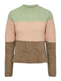Pieces PCELLEN KNITTED PULLOVER, Swamp, highres - 17126511_Swamp_948668_001.jpg